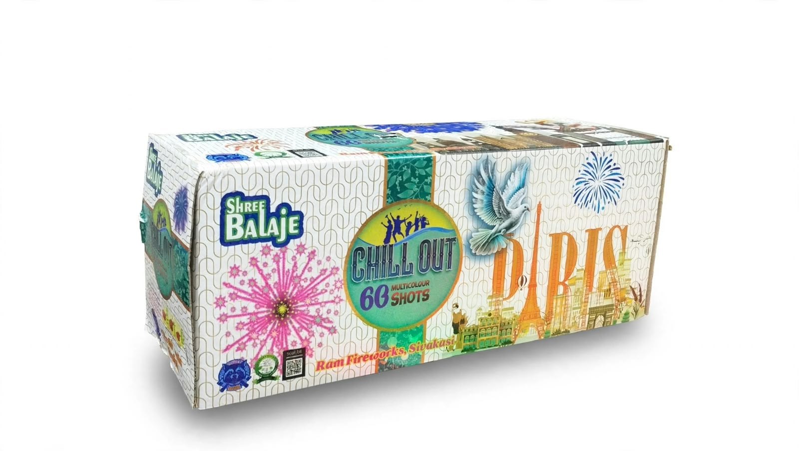 60 Shot Multi Colour