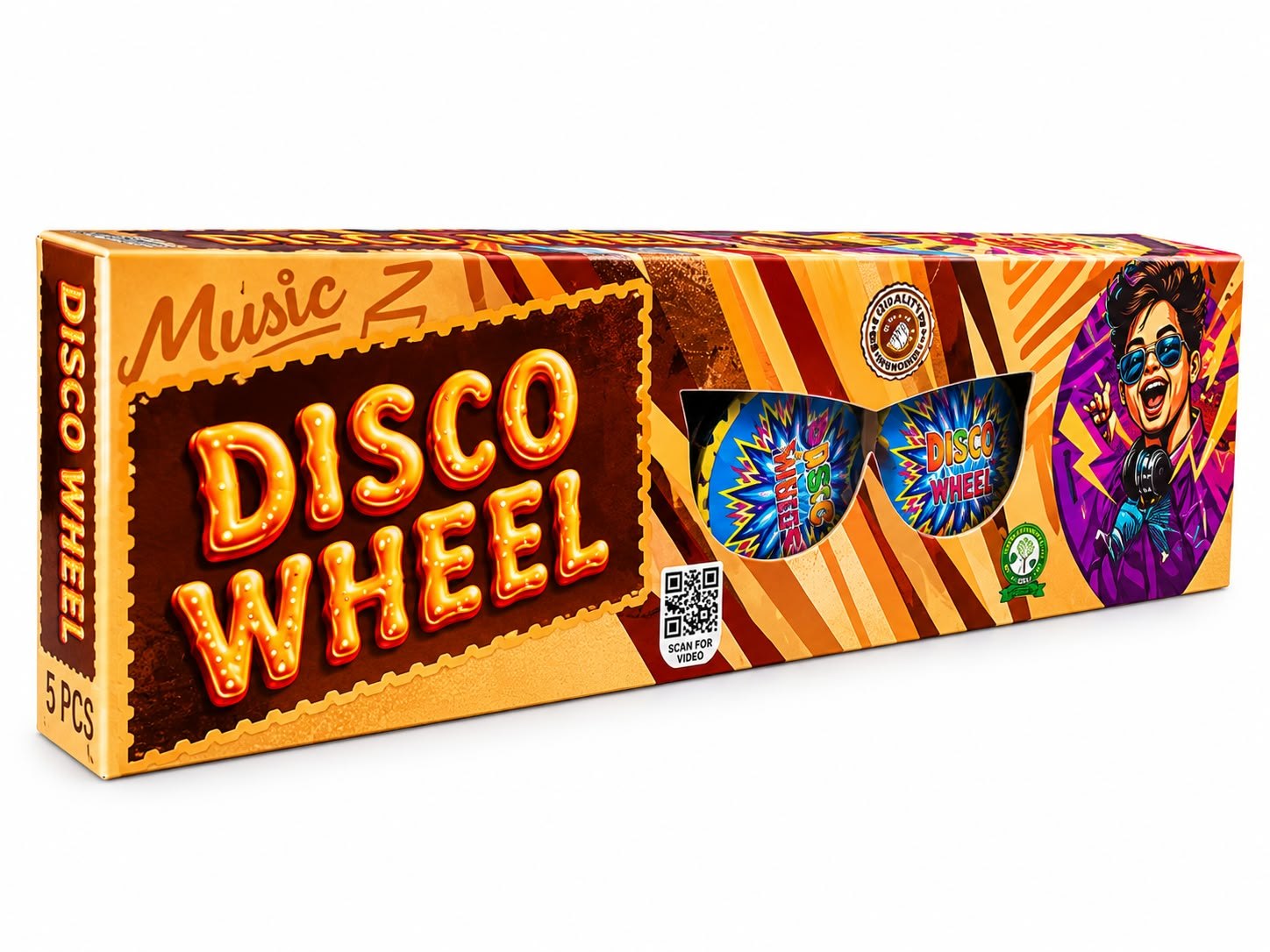 Disco Wheel (5 Pcs)